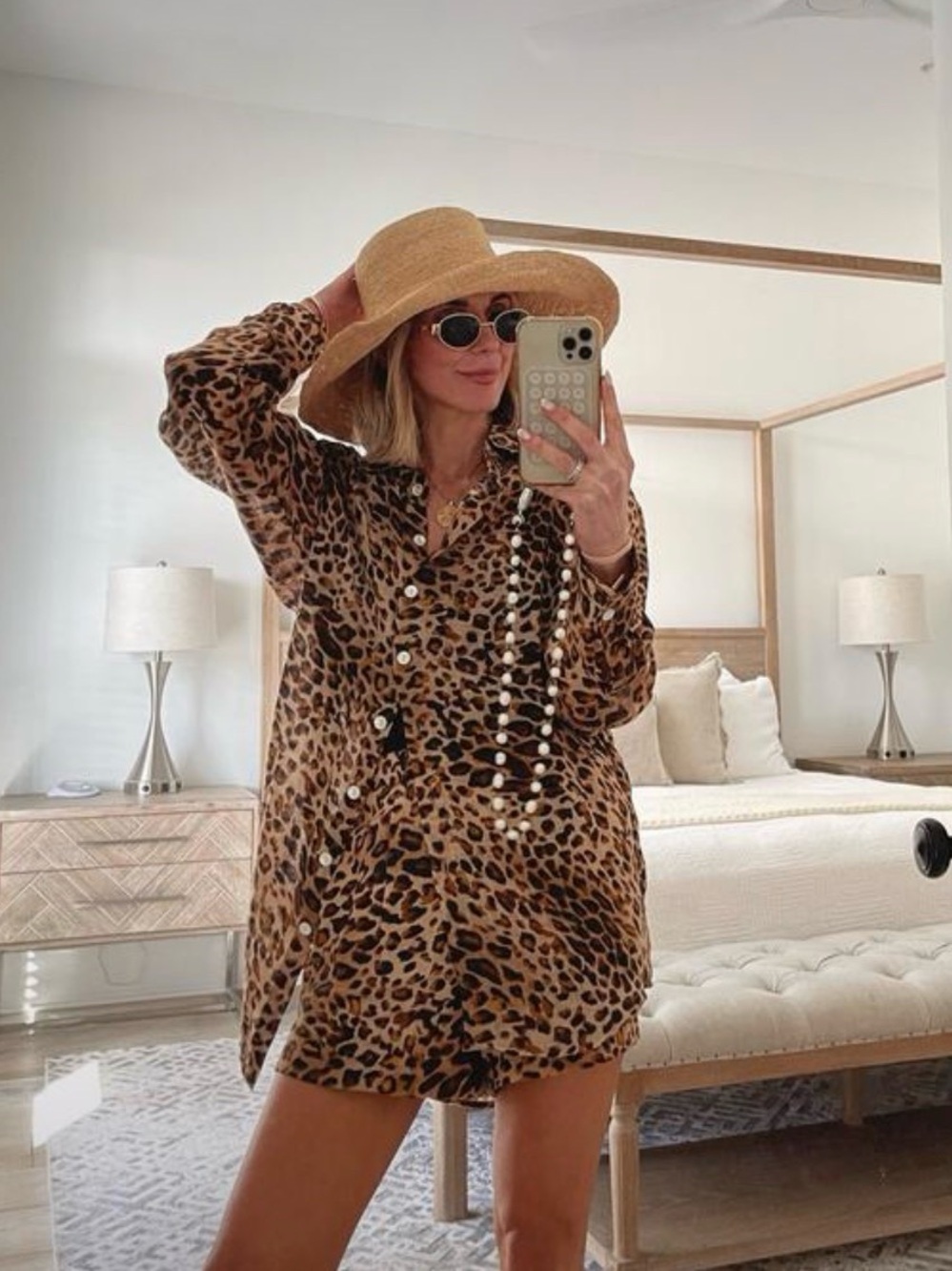 Vitamin A Leopard Shorts